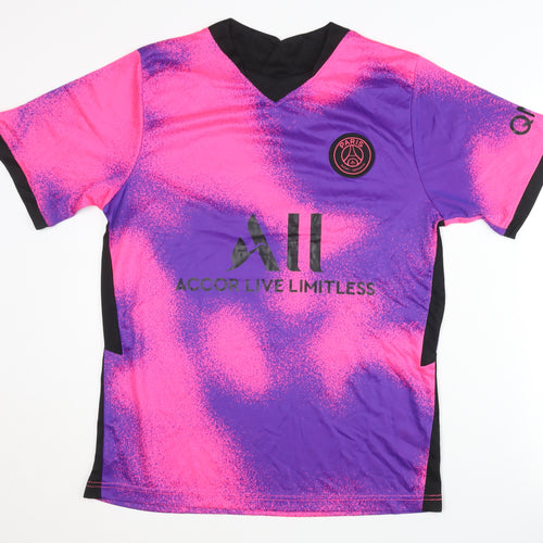 Purple PSG 3rd Kit Shirt - Medium, Short Sleeves, Adults
