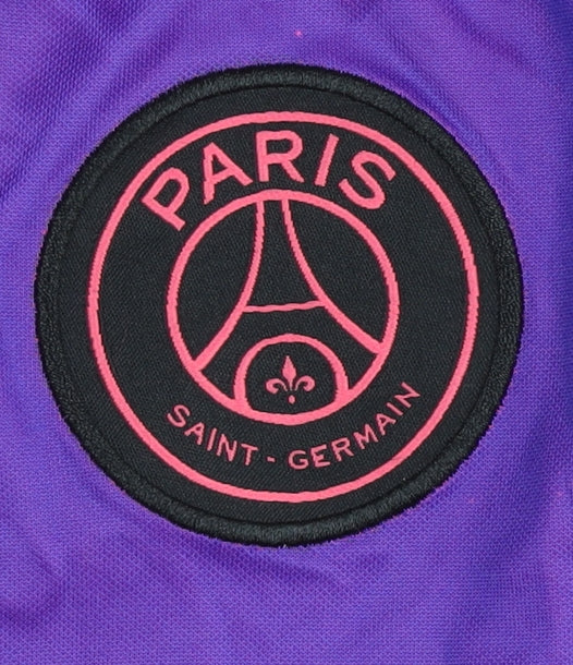 Purple PSG 3rd Kit Shirt - Medium, Short Sleeves, Adults