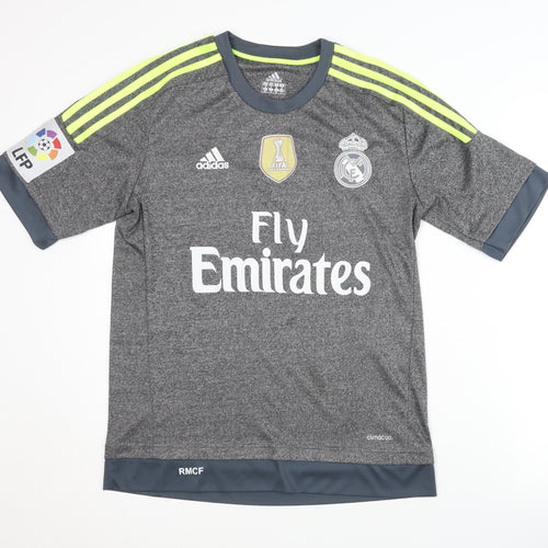 Adidas Womens Real Madrid Away Shirt Ronaldo #7 Grey Size 10