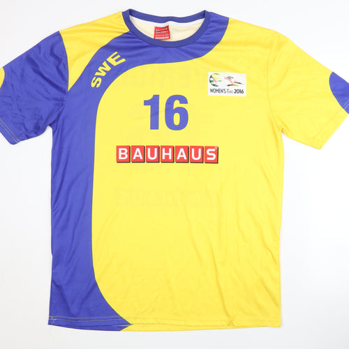 Bauhaus Adult Yellow L/XL Away Shirt Women's Euro 2016