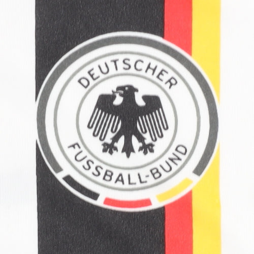 Medium White German Football Shirt, DFB, Jogis 11, Classic Style