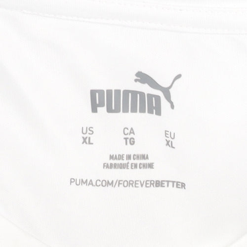 Puma XL Men's White Home Shirt - Deutschland