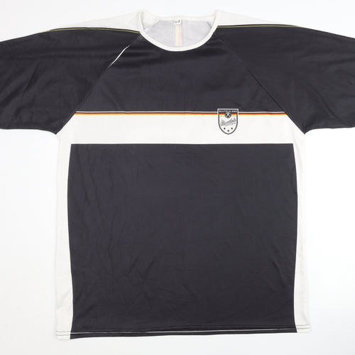 Braustolz Deutschland Black Home Shirt, L/XL, Adults
