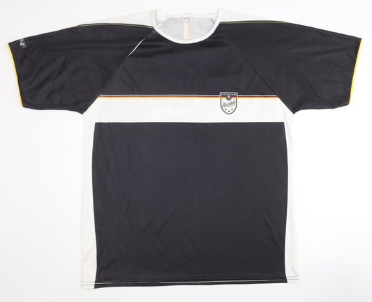 Braustolz Deutschland Black Home Shirt, L/XL, Adults