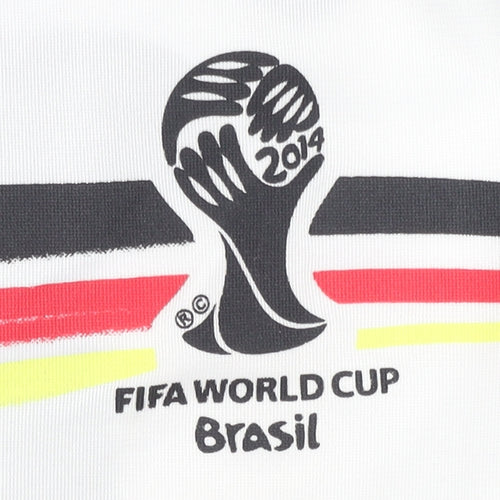Germany Home Shirt FIFA World Cup, Adult L, White, Short Sleeves