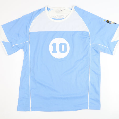 Argentina 2006 FIFA World Cup Blue Away Shirt, Medium, Short Sleeves