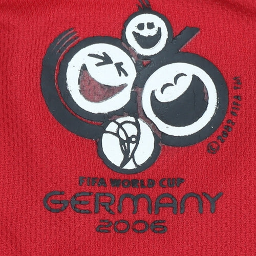 Spain 2006 FIFA World Cup Red Home Shirt L Adult