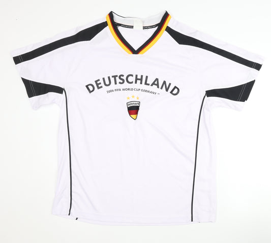 Germany 2006 World Cup Home Football Shirt, XL White