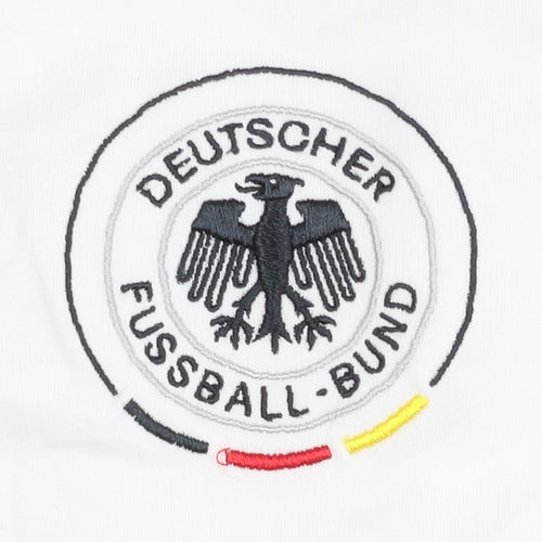 DFB Adult White Short Sleeve Home Shirt - Size S