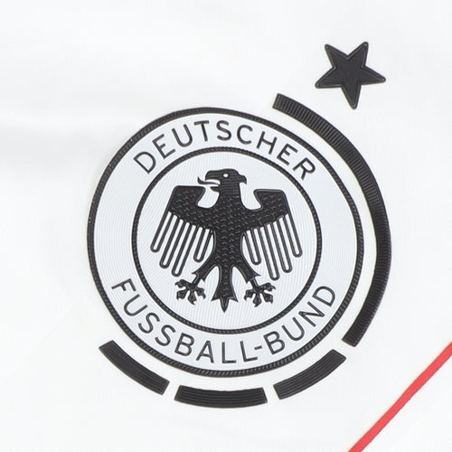 Adidas Adults White DFB Home Shirt M