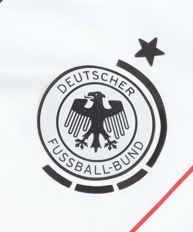 Adidas Adults White DFB Home Shirt M