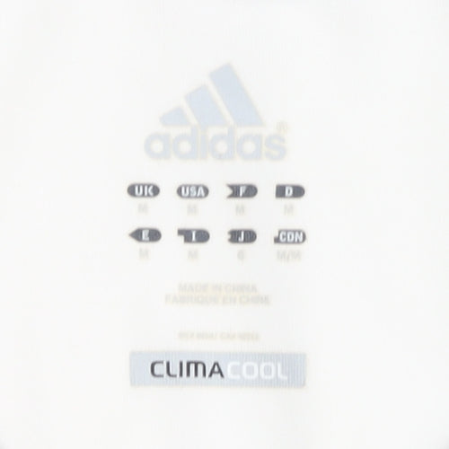 Adidas Adults White DFB Home Shirt M