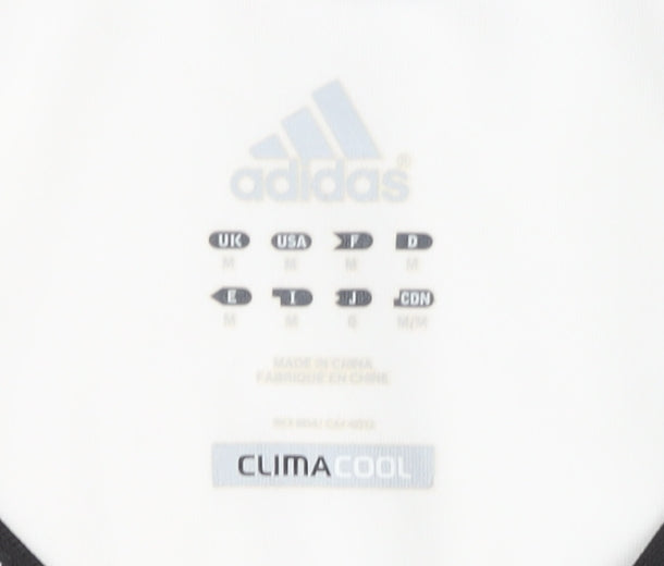 Adidas Adults White DFB Home Shirt M