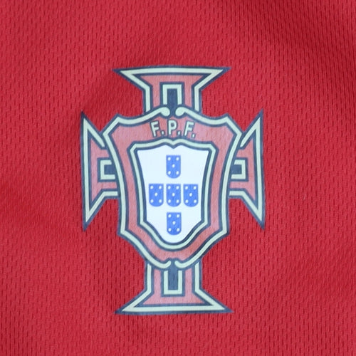 Men's Red Portugal Ronaldo 7 Shirt Size M Short Sleeves