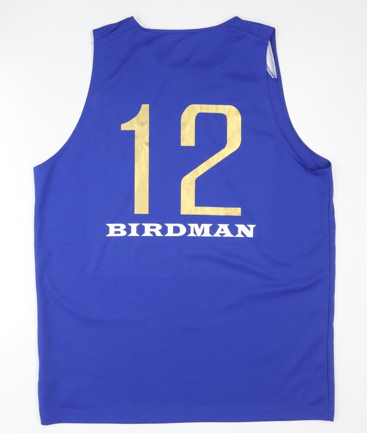 Spalding Men's Blue XL Basketball Jersey Tank