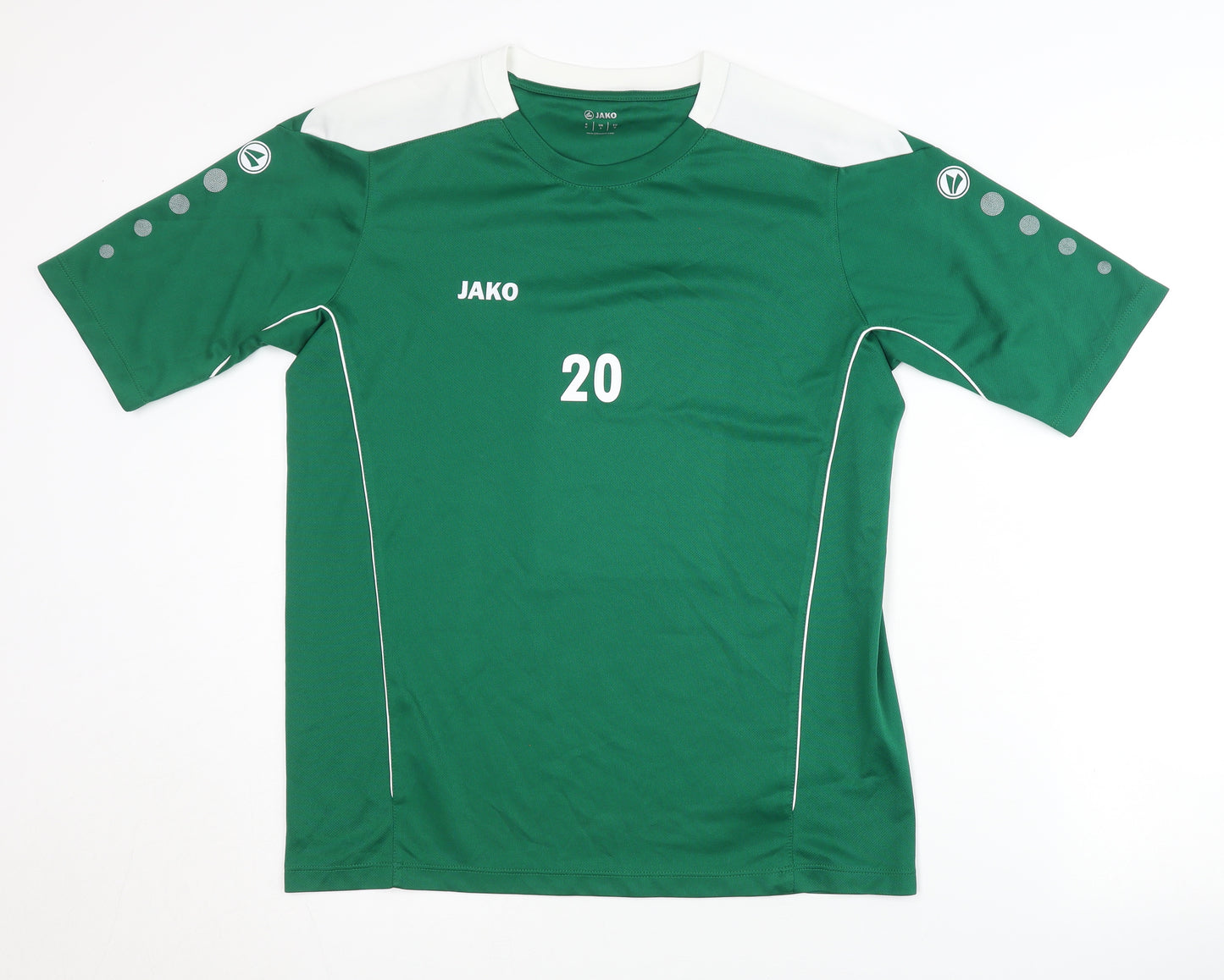 Jako Men's Green Short Sleeve Jersey Size M