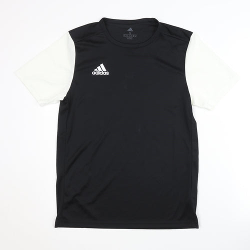 Adidas Men's Black S T-Shirt Sports Activewear