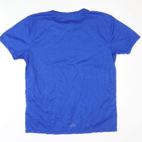 North Bend Men's Blue T-Shirt, Size L, Activewear