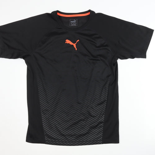 Puma Men's Black Pullover T-Shirt S - Activewear