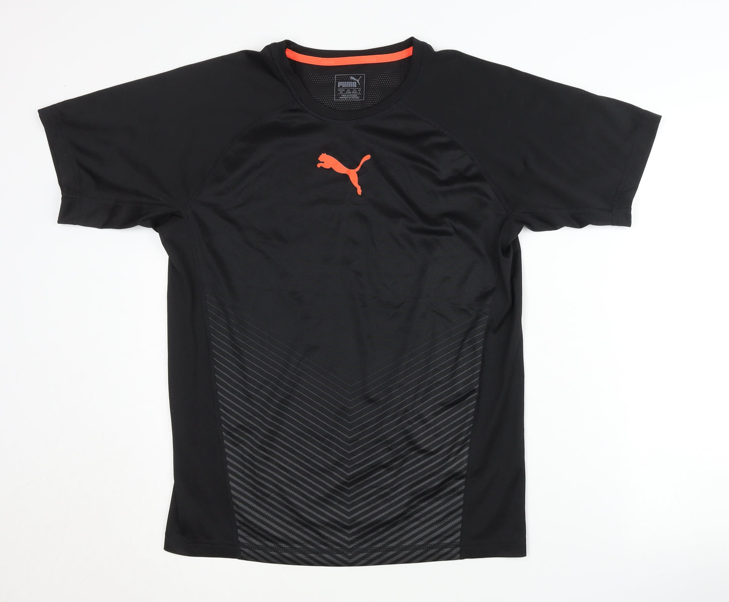 Puma Men's Black Pullover T-Shirt S - Activewear