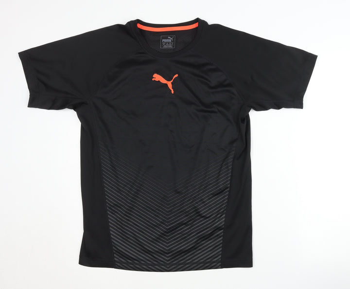 Puma Men's Black Pullover T-Shirt S - Activewear
