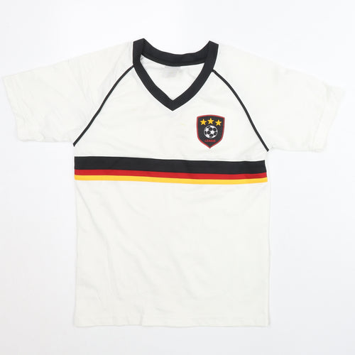 PC PAN Boys Football Jersey White 2XS