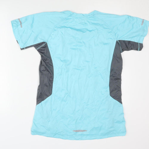 Route 66 Women's Blue Activewear T-Shirt L