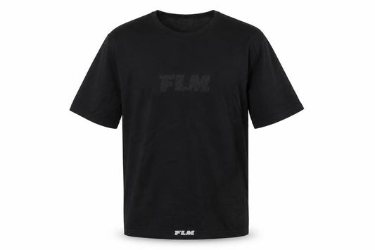 Front view of FLM Men's Black XL Short Sleeve T-Shirt