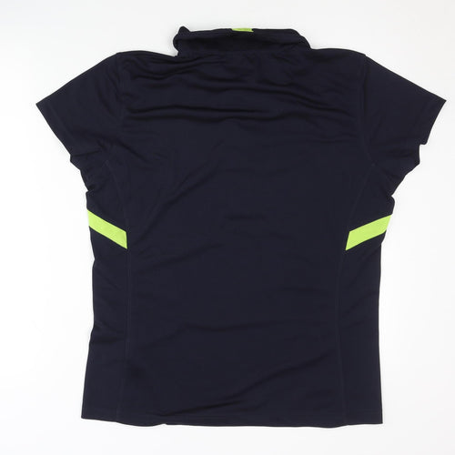 Slazenger Women's Blue 2XL Polo Shirt Activewear