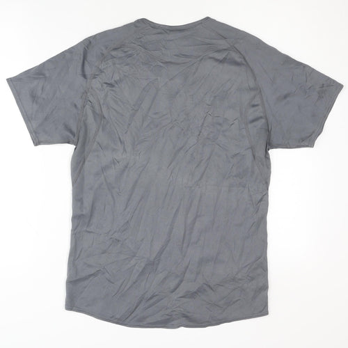 Decathlon Men's Grey Running T-Shirt S