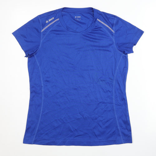 Jako Women's Blue Active T-Shirt Medium