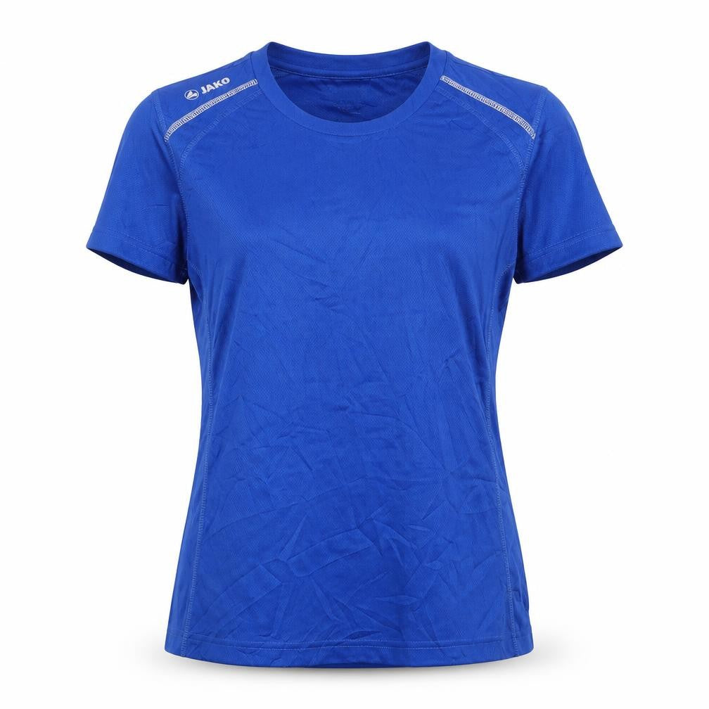 Front view of Jako Women's Blue Active T-Shirt Medium