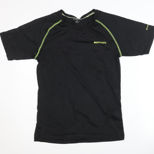 Energetics Men's Black S Athletic T-Shirt