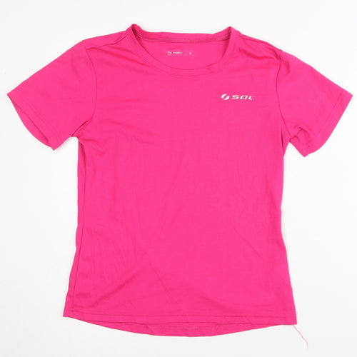 Stadium Women's Pink T-Shirt Size 6 Activewear