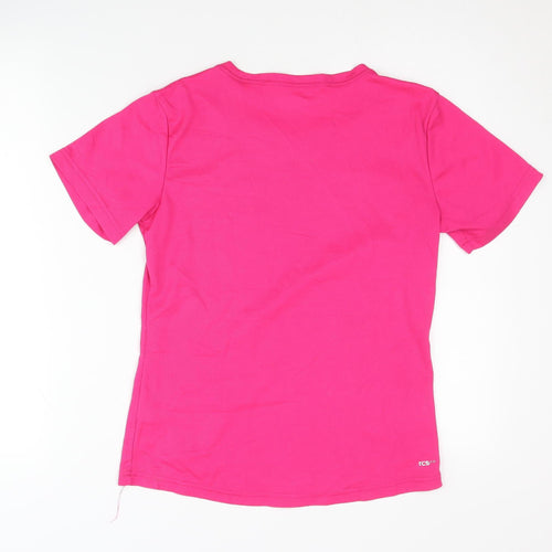 Stadium Women's Pink T-Shirt Size 6 Activewear