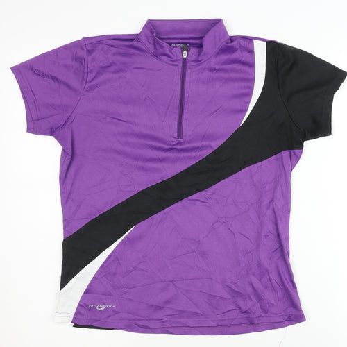 Pro Touch Women's Purple Short Sleeve Running Top