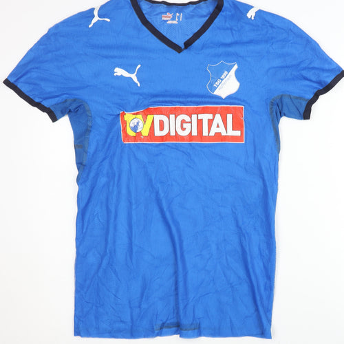 Puma Men's Blue TSG Hoffenheim Football Shirt - Small