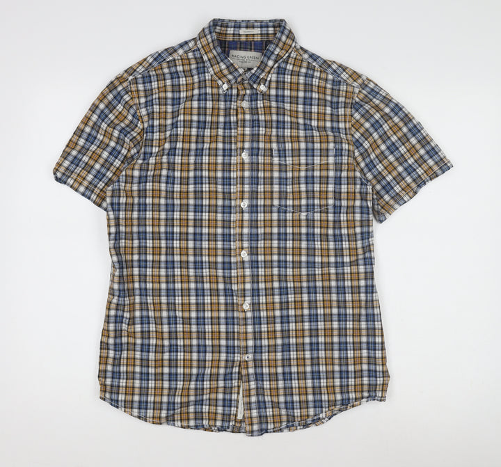 Racing Green Men's Multicoloured Plaid Shirt M