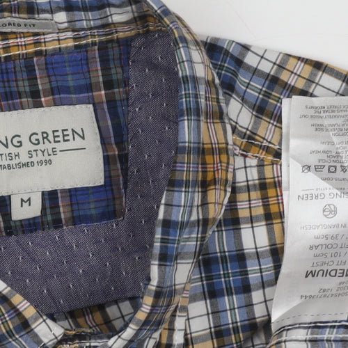 Racing Green Men's Multicoloured Plaid Shirt M