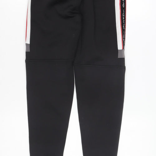 KWD Boys Black Jogger Trousers - Size 10-11 Years