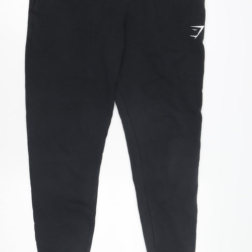 Gymshark Black Jogger Trousers Men's M for Activewear