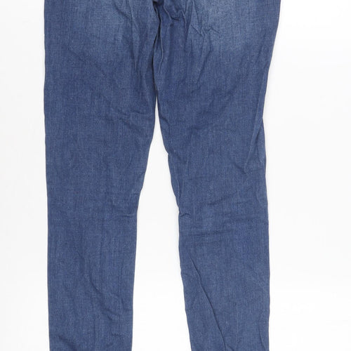 Topshop Women's Blue Skinny Jeans, Size 8, Stretch Fabric
