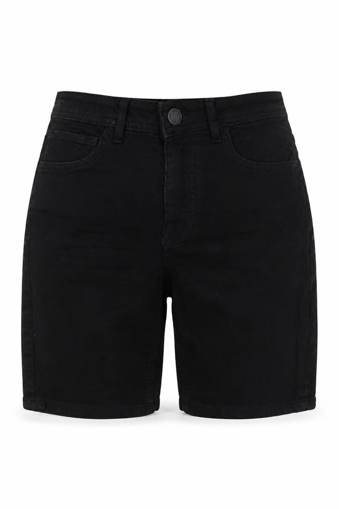 Denim & Co. Women’s Black Slim Fit Denim Shorts