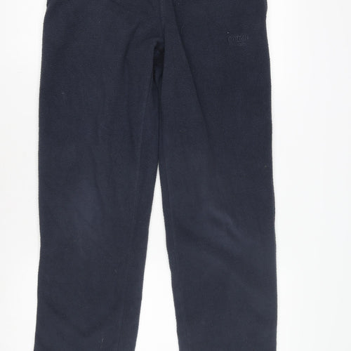 Cotton Traders Men's Blue Fleece Lounge Pants S