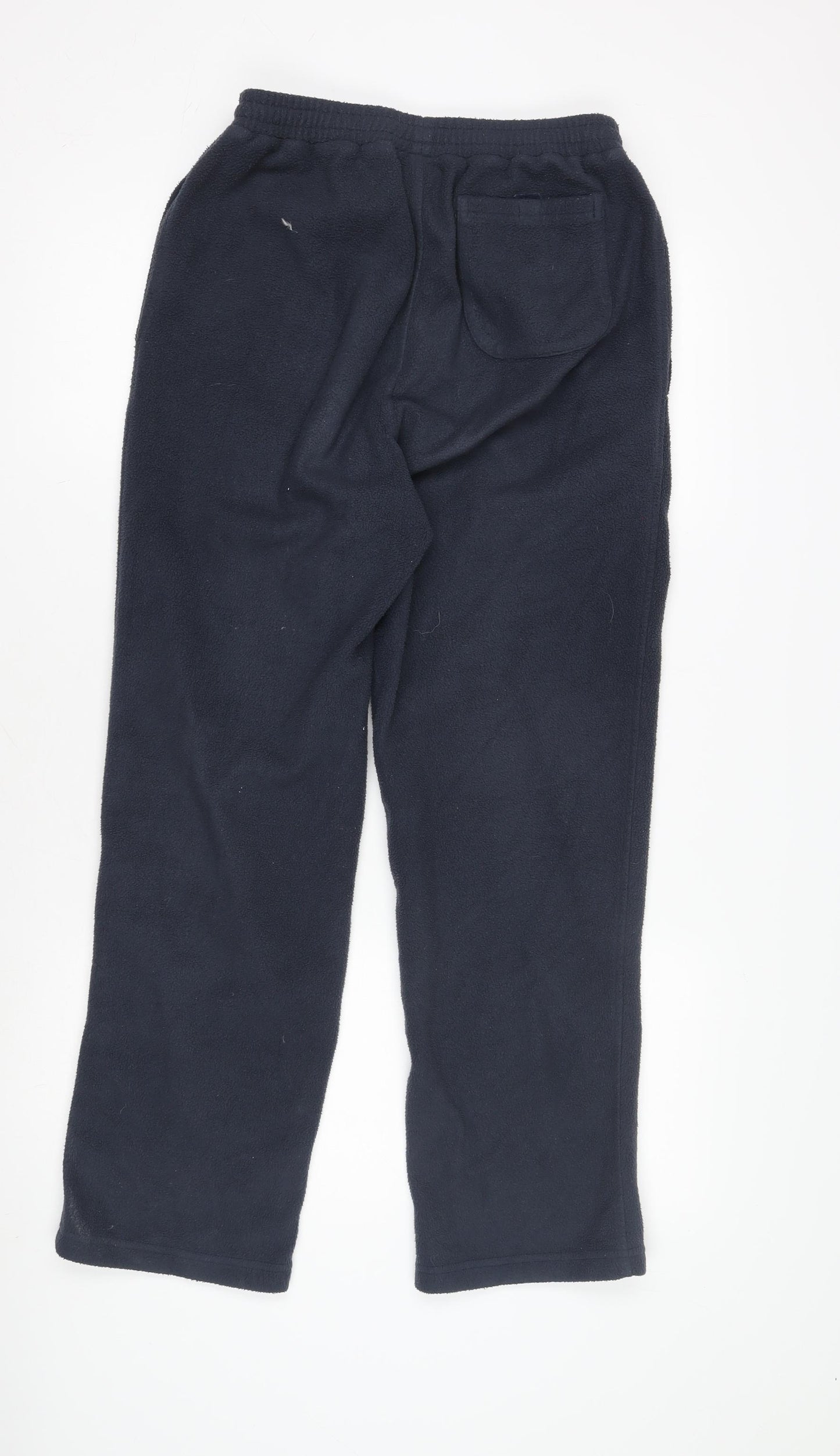 Cotton Traders Men's Blue Fleece Lounge Pants S