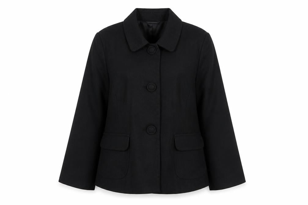 Front view of The Collection Women's Black Blazer, size 12