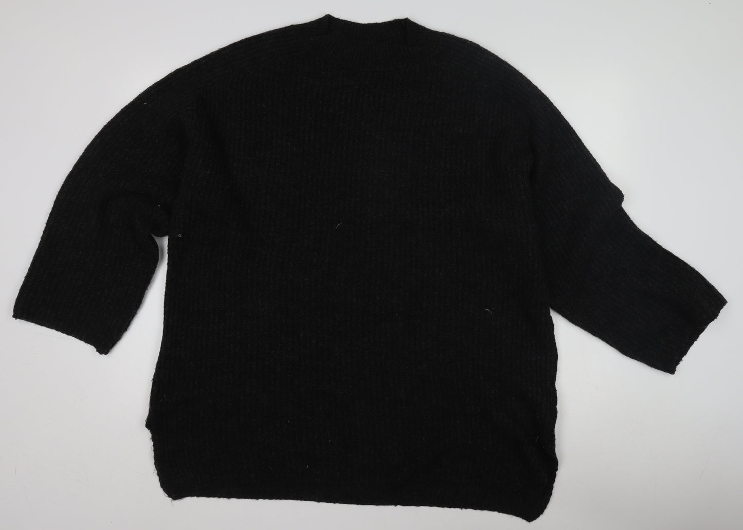 Pull & Bear Women's Black Pullover Jumper, Size 12
