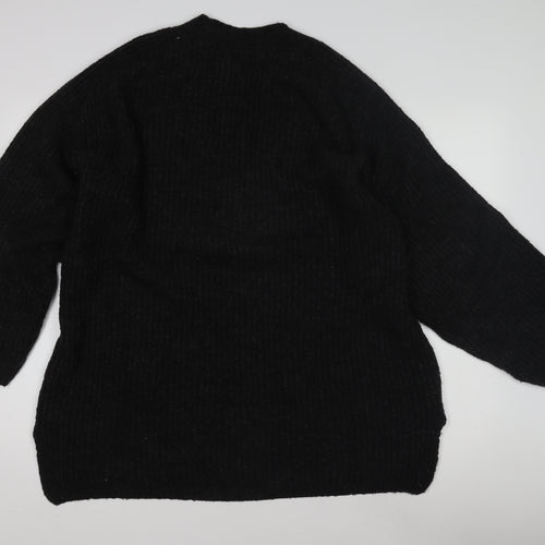Pull & Bear Women's Black Pullover Jumper, Size 12