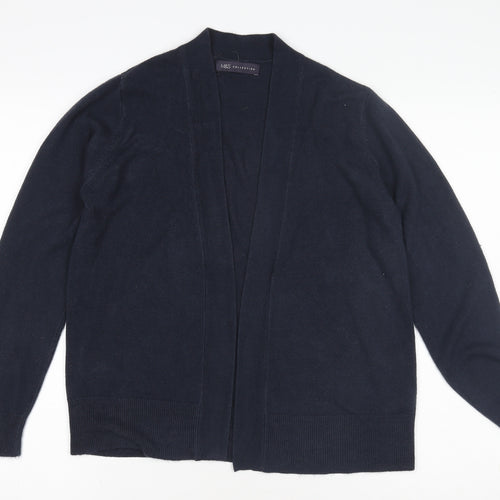 Marks and Spencer Women's Blue Open Front Cardigan M
