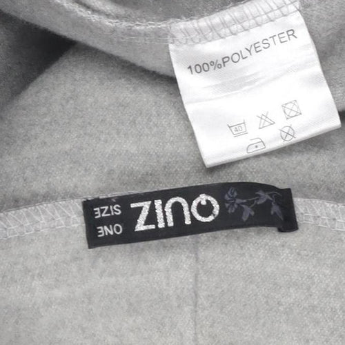 Zino Women's Grey Long Waistcoat, One Size